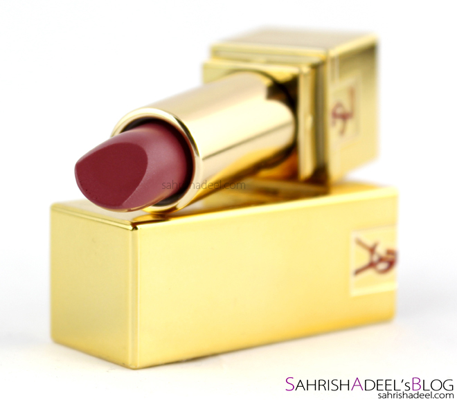 YSL Rouge Pur Couture Lipstick Review Swatch Sahrish